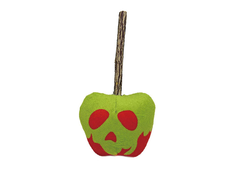 Halloween Poison Apple Catnip Cat Toy with Silvervine Stick