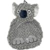01 (2) Forest Jungle Plush Dog Toy Squeaky Stuffing Free