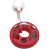 01 (4) Interactive Cat Turntable Track Toy Spring Mouse Ball