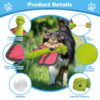 Flying Dragonfly Dog Squeaky Toy OEM - Launchable Oxford Insect Toy for Dogs
