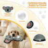 3 Durable Edge Koala Dog Toy OEM - Reinforced Nylon Border Squeaky Plush Toy