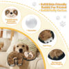 3 Durable Edge Sloth Dog Toy Manufacturer - Reinforced Edge Plush Squeaky Toy