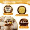 3 3-in-1 Orangutan Plush Squeaky Dog Toy with Spiky Ball OEM