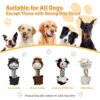 5 3-in-1 Mop Plush Donkey Squeaky Dog Rope Toy OEM