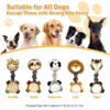 5 3-in-1 Plush Giraffe Squeaky Dog Rope Toy OEM