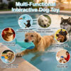 3-Pack Floating Squeaky Dog Water Toys Set – Durable 3D Mesh Ocean Animal Plush Toys (Whale, Octopus, Starfish) for Pool & Lake Fetch
