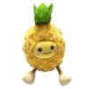 8efb0e3e76cf7a9f415dac91c6ea8b9 Fluffy Pineapple Plush Dog Toy with Cotton Rope