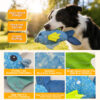 9 Interactive Recycled Canvas Ocean Fish Squeaky Dog Toy – Bright & Durable Stuffed Toy for Teeth Cleaning & Play