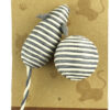 CT16-57 Plush Mouse Cat Toy Set with Tail Feathers & Catnip for Indoor Pouncing