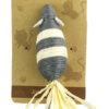CT16-62 Plush Mouse Cat Toy Set with Tail Feathers & Catnip for Indoor Pouncing