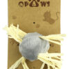CT16-67 Natural Sisal Rope Cat Toy Ball & Roller Set for Dental Chewing & Swatting