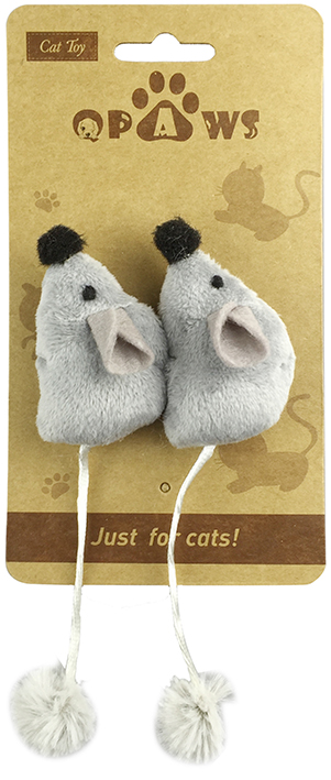 CT16-80 Fluffy Feather & Pom Pom Cat Toy Set for Kitten Swatting & Chasing