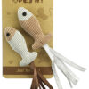 CT16-81 Plush Fish & Mouse Catnip Toy Set for Indoor Cats Chew & Bunny Kick