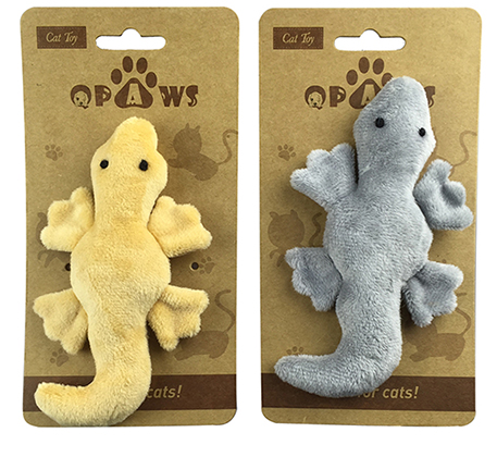 Interactive Plush Lizard Cat Toy Set for Pouncing & Solitary Play