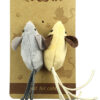 CT16-84 Fluffy Feather & Pom Pom Cat Toy Set for Kitten Swatting & Chasing