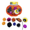 Halloween Cat Toy Variety Pack Plush Balls & Spooky Teasers