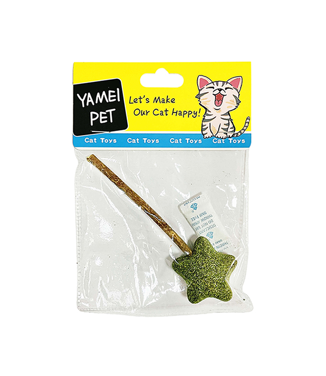 Interactive Cat Teaser Ball & Natural Silvervine Chew Sticks