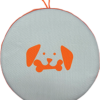Outdoor Oxford Fabric Floating Dog Frisbee Fetch Launcher Toy