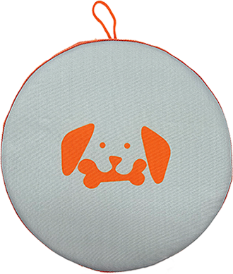 Outdoor Oxford Fabric Floating Dog Frisbee Fetch Launcher Toy
