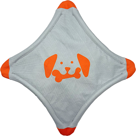 Outdoor Oxford Fabric Floating Dog Frisbee Fetch Launcher Toy