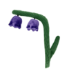 Dog_Plush&Rope_TreatHiding_Bluebell_001 Plush Flower Dog Toy Treat Hiding Sunflower Tulip Snuffle Puzzle
