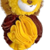 Interactive Treat Hiding Dog Rope Toy for Small Breeds