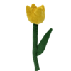 Dog_Plush&Rope_TreatHiding_Tulip001 Plush Flower Dog Toy Treat Hiding Sunflower Tulip Snuffle Puzzle