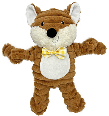 Stuffing Free Plush Dog Toy Squeaky Companion for Medium Dogs