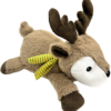 Dog_Plush_Autumn_Reindeer_001 Stuffing Free Plush Dog Toy Squeaky Companion for Medium Dogs