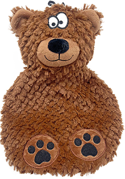 Forest Jungle Plush Dog Toy Squeaky Stuffing Free