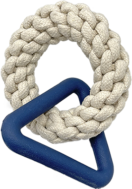 Durable Dog Rope Toy Stuffing Free Animal Tug for Chewers