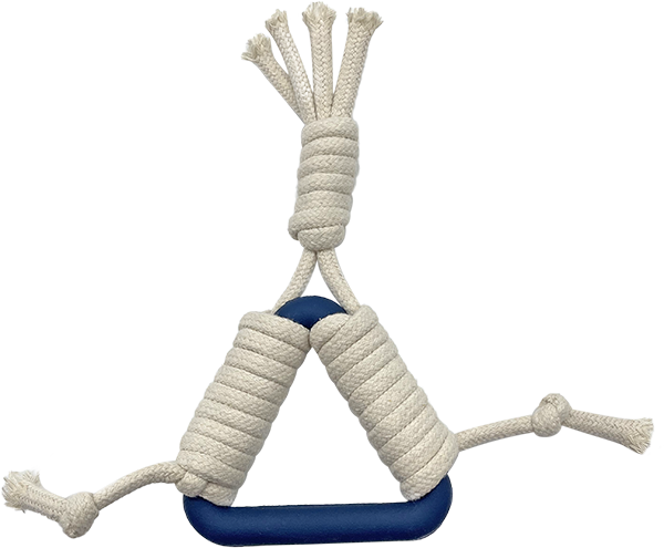 Durable Dog Rope Toy Stuffing Free Animal Tug for Chewers