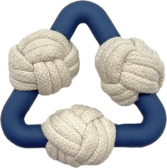 Durable Dog Rope Toy Stuffing Free Animal Tug for Chewers