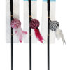 oppo_0 Dreamcatcher Cat Wand Toy with Feathers & Woven Disc for Indoor Cats
