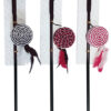 oppo_0 Dreamcatcher Cat Wand Toy with Feathers & Woven Disc for Indoor Cats