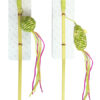 oppo_0 Colorful Streamer & Ribbon Cat Wand Toy with Plush Balls for Fast Chasing