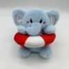 kid toys (6) Cute Animal Plush Toy with Swim Ring Stuffed Doll
