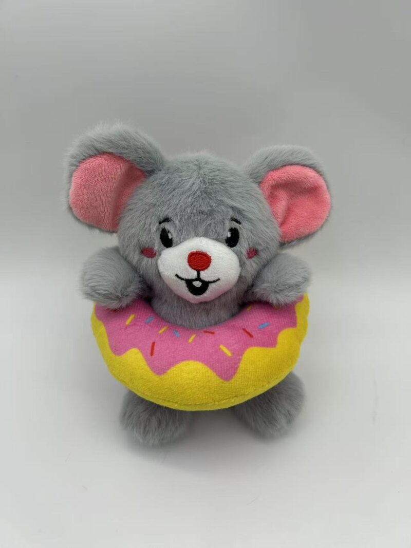 kid toys (8) Cute Animal Plush Toy with Swim Ring Stuffed Doll