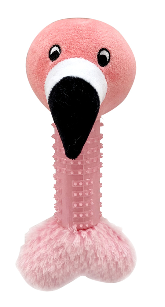 微信图片_20191116172823 Squeaky Plush Animal Dog Toys with Textured Chew Handle