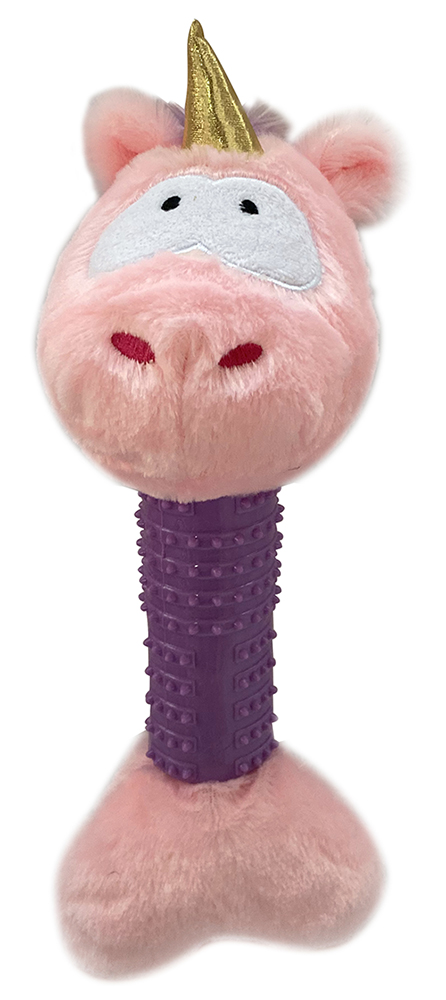 微信图片_20191116172833 Squeaky Plush Animal Dog Toys with Textured Chew Handle