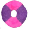 微信图片_20191118000547 Squeaky Plush Donut Dog Toys Color-Block Ring Chew Toys