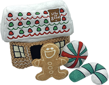 微信图片_20260828225847_3090_232 Christmas Gingerbread House Hide-and-Seek Plush Dog Toy Puzzle Set