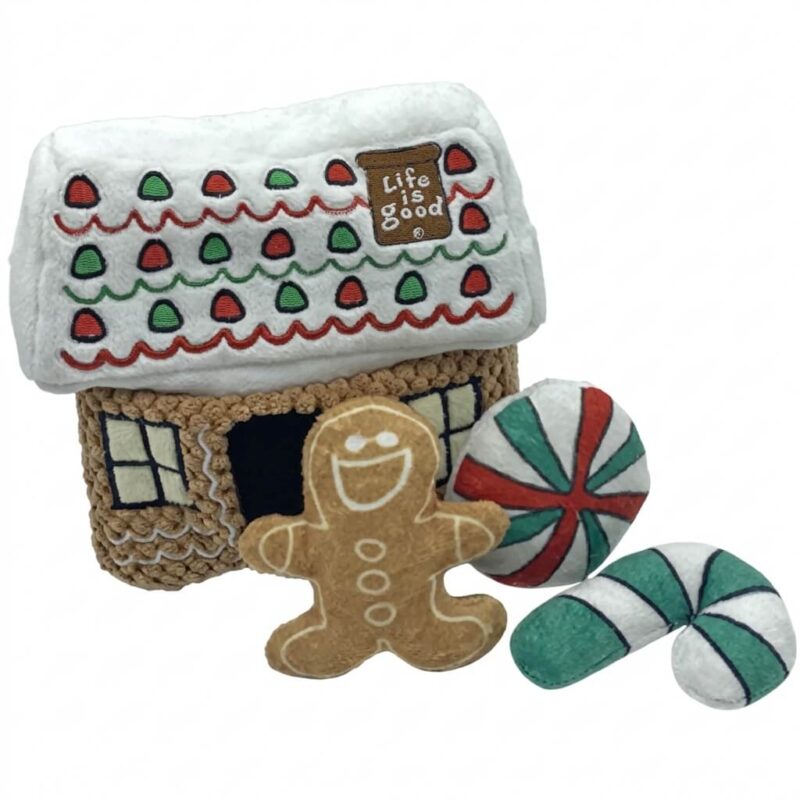 微信图片_20260916094834_349_303 Christmas Gingerbread House Hide-and-Seek Plush Dog Toy Puzzle Set